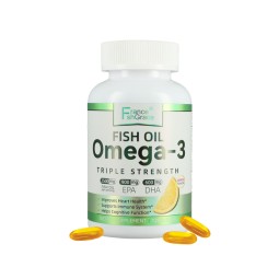Omega 3 Fish Oil Manufacturer - High Potency Lemon Flavor