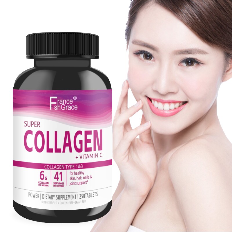 Collagen Peptide Tablets Supplier - Non-GMO Gluten Free