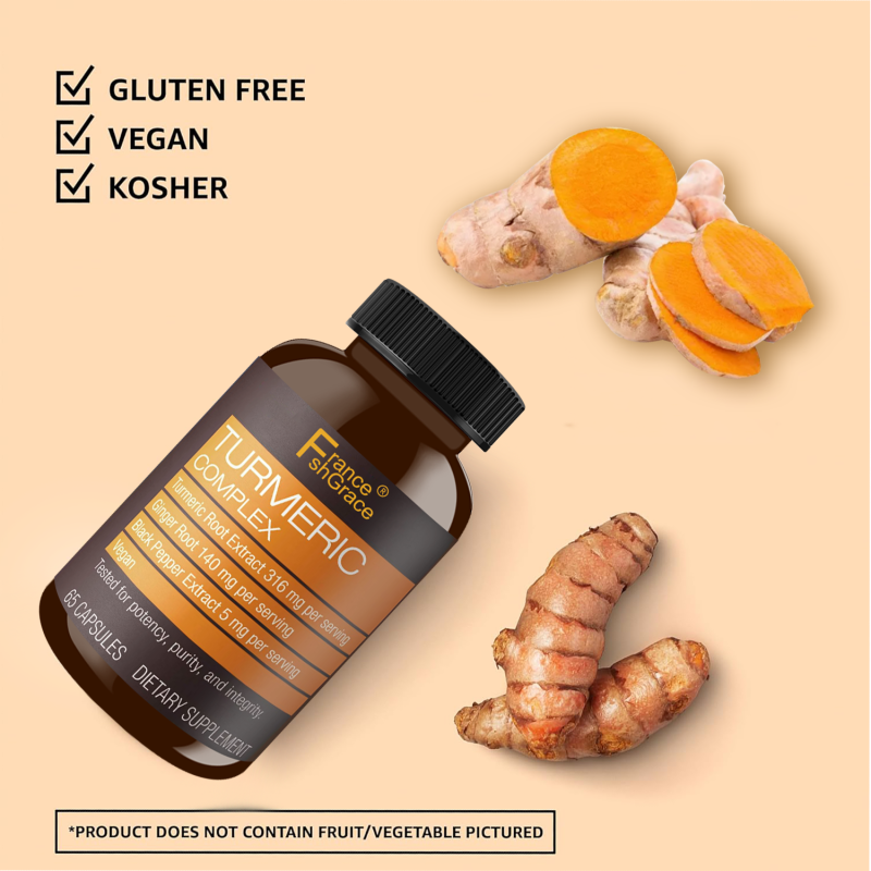 Turmeric Complex Supplier - 316mg Curcumin Ginger Pepper