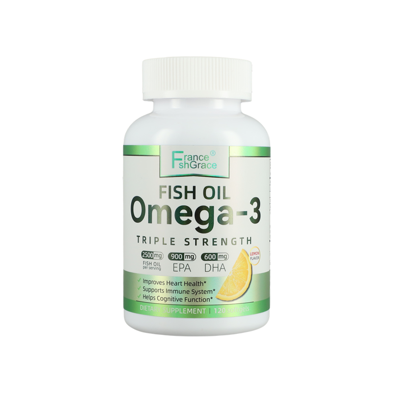 Omega 3 Fish Oil Manufacturer - High Potency Lemon Flavor