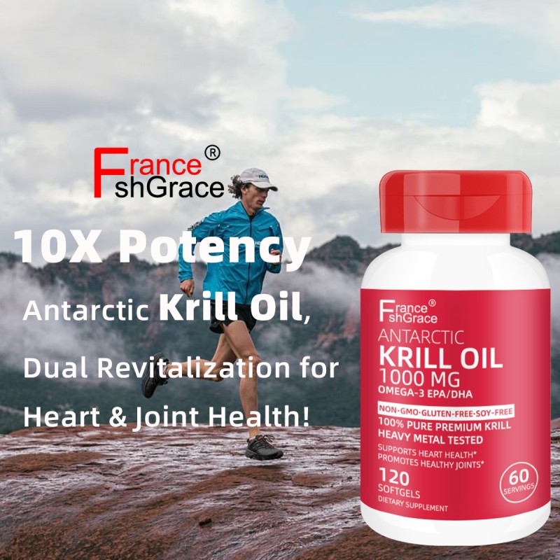 Krill Oil Supplement Manufacturer - 1000mg Omega 3 Heart