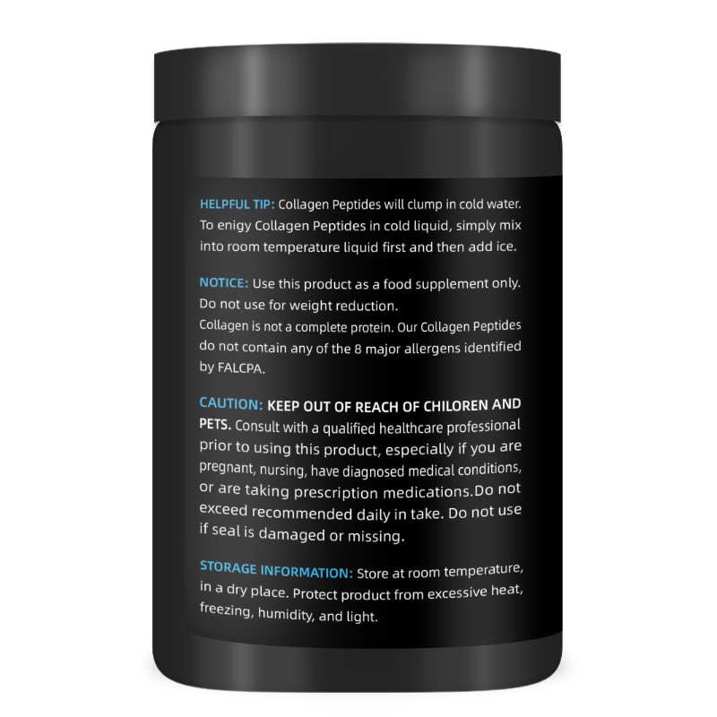 Multi Collagen Powder Factory - Type 1 3 Hair Skin Nails