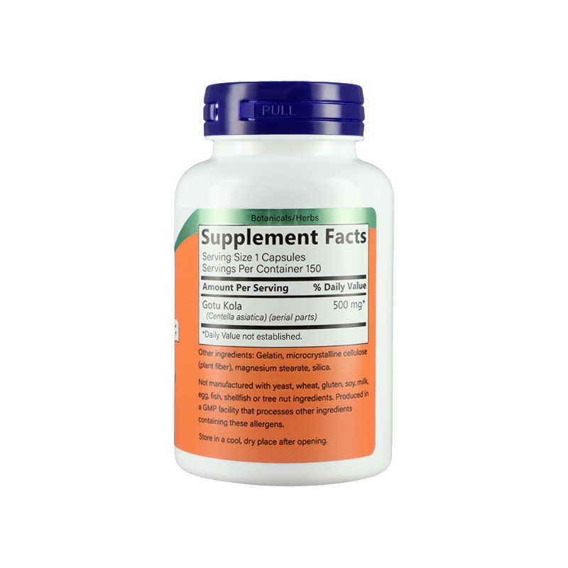 Gotu Kola Capsules Factory - Organic Energy Support