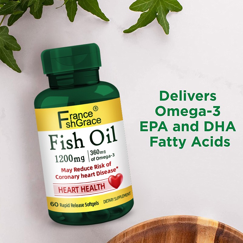 Fish Oil Supplements Supplier - Cardiovascular Health 60ct