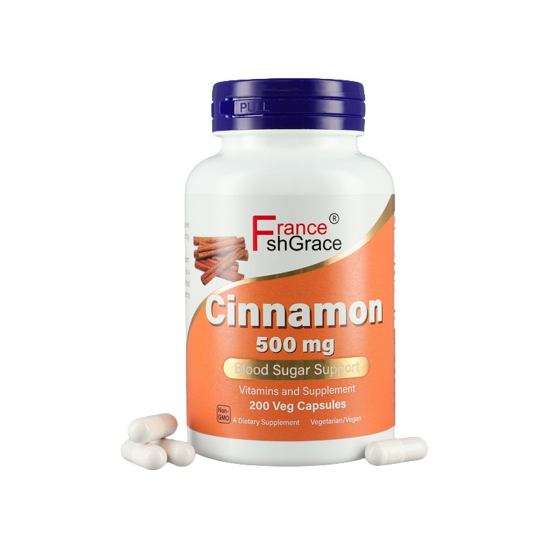 Cinnamon Capsules Factory - Non-GMO Glucose Metabolism