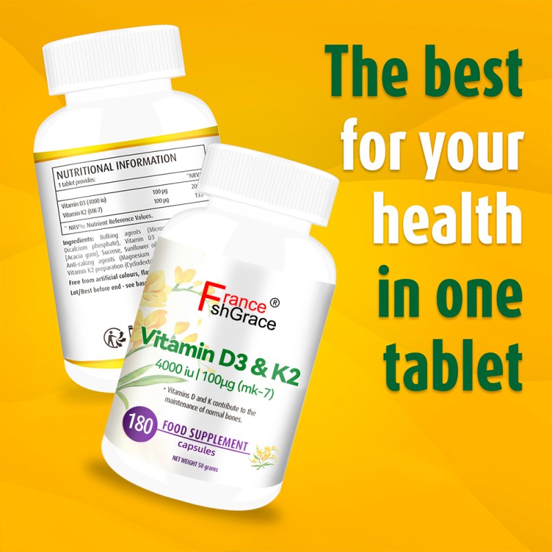 Vitamin D3 K2 Supplier - Custom Immune System Support