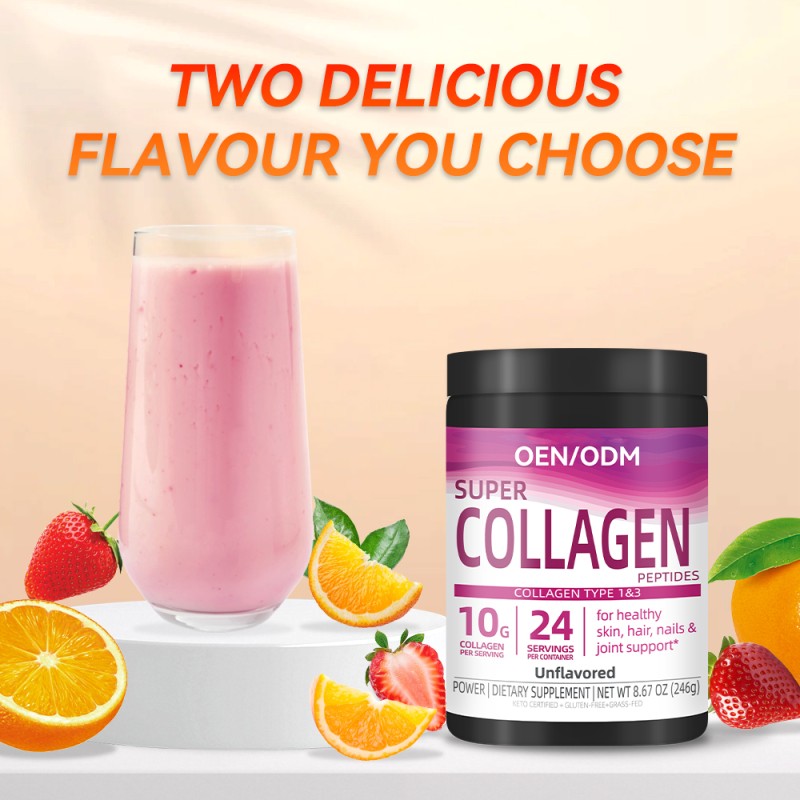 Multi Collagen Powder Manufacturer - Grass Fed Unflavored