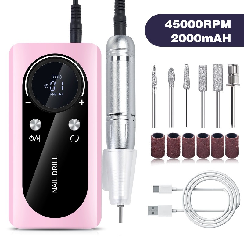 Electric Nail File Supplier - Diamond 45000 RPM
