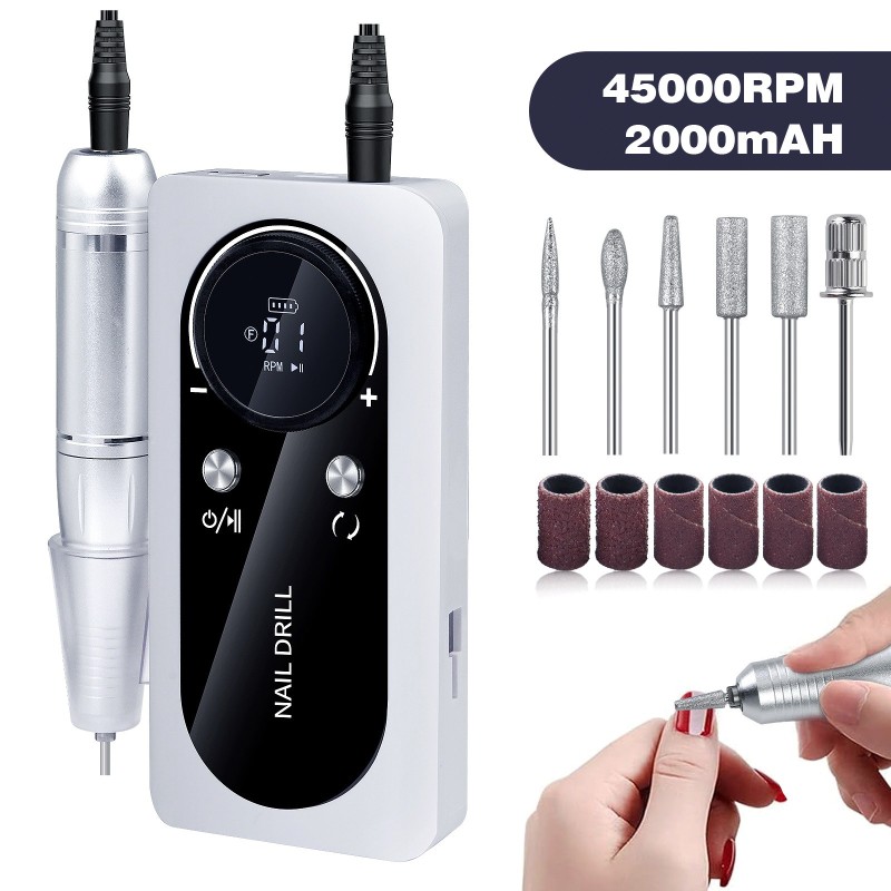 Electric Nail File Supplier - Diamond 45000 RPM