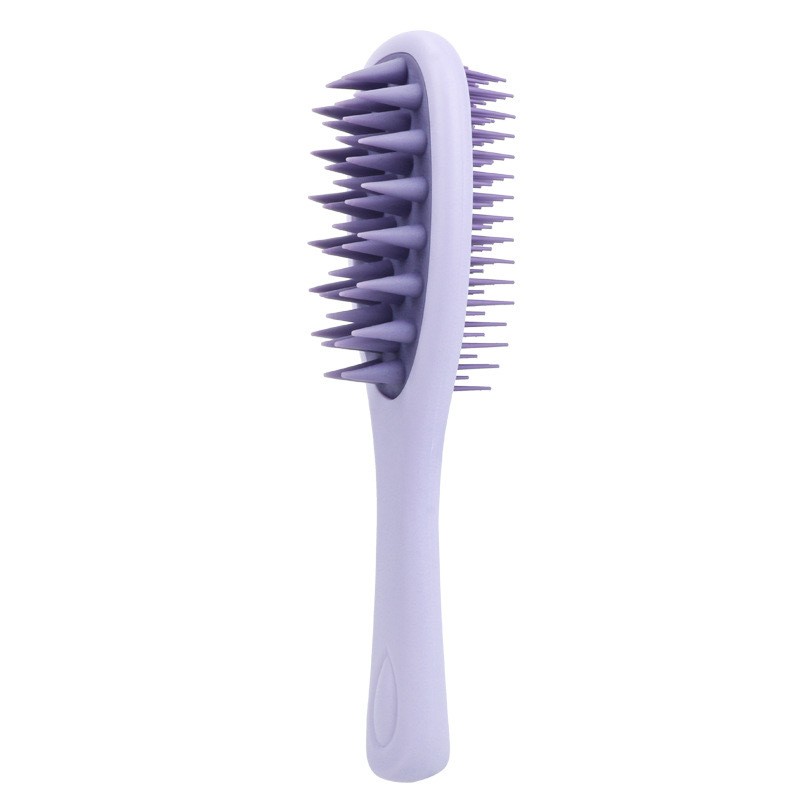 Silicone Comb Brush Supplier - 2-in-1 Scalp Massage