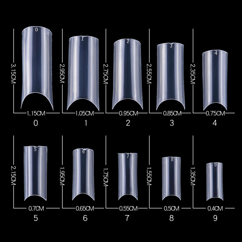 Stiletto Tips Supplier - Medium Long Sharp