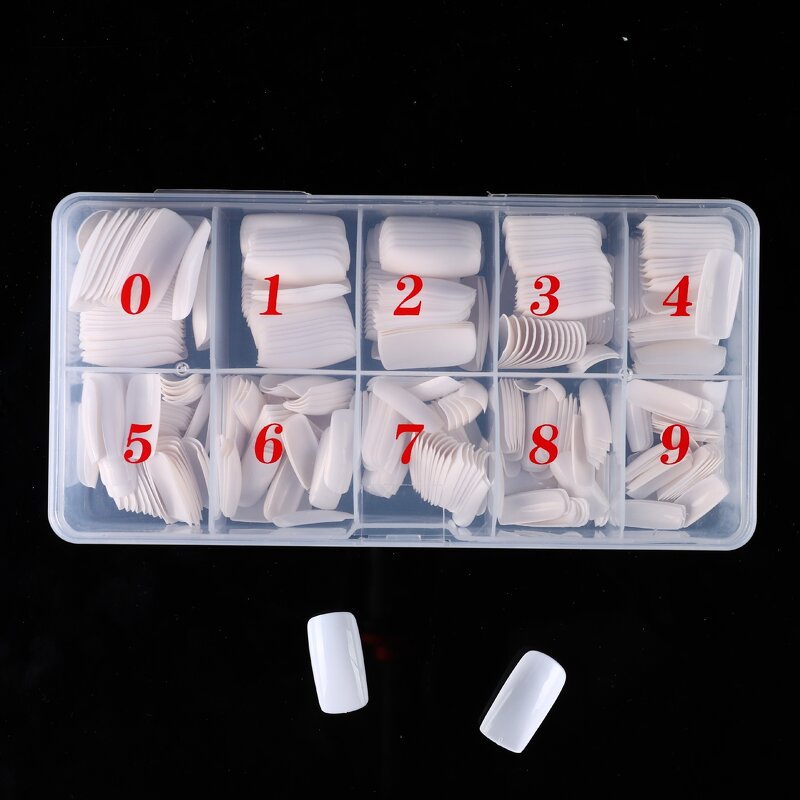 Acrylic Nails Manufacturer - Clear Oval Ballerina