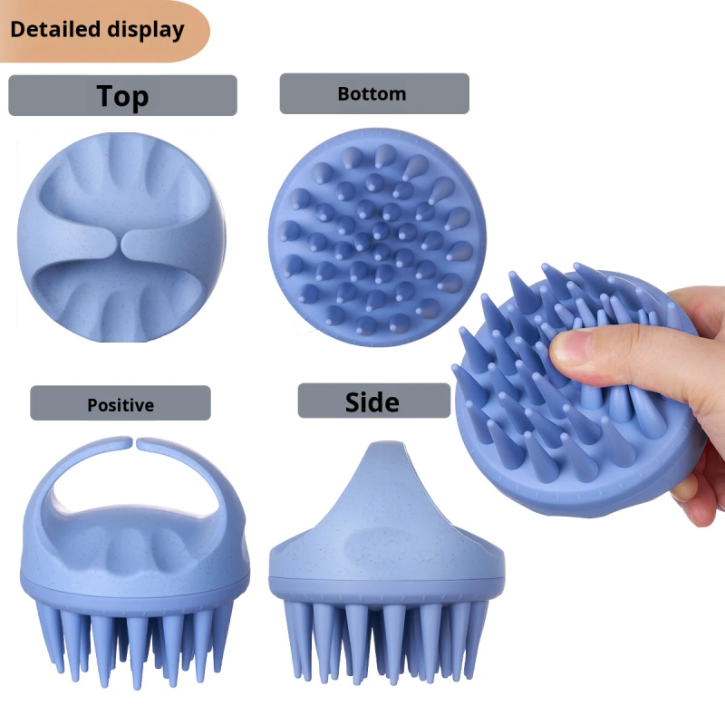 Scalp Massager Factory - Eco-friendly Wheat Straw Exfoliator