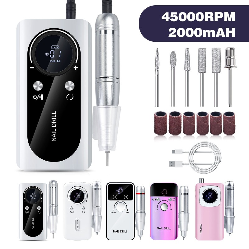 Electric Nail File Supplier - Diamond 45000 RPM