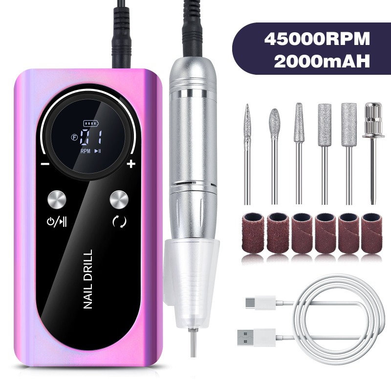 Electric Nail File Supplier - Diamond 45000 RPM