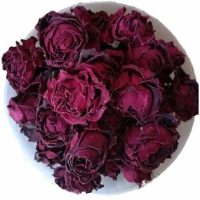 Dark Red Rose Tea Supplier - Bulk Blooming Tea