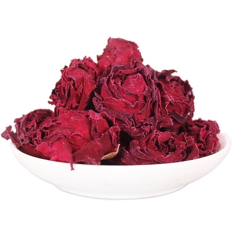 Dark Red Rose Tea Supplier - Bulk Blooming Tea