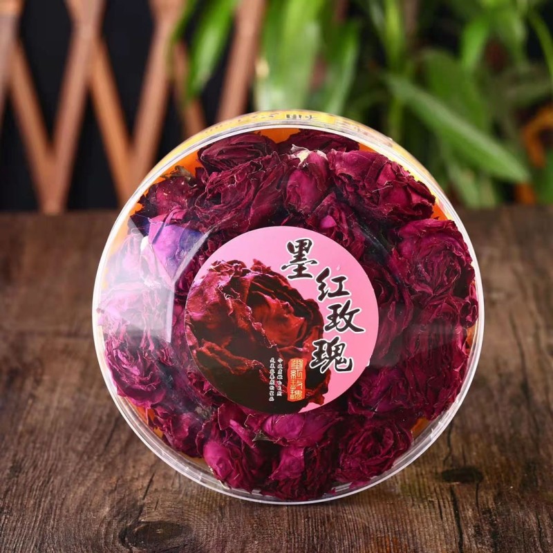 Dark Red Rose Tea Supplier - Bulk Blooming Tea