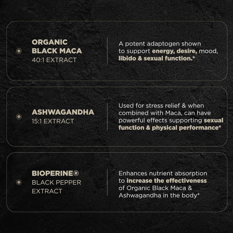 TK Amazon Hot Sale Ashwagandha Maca Root Capsules Support OEM for Adults