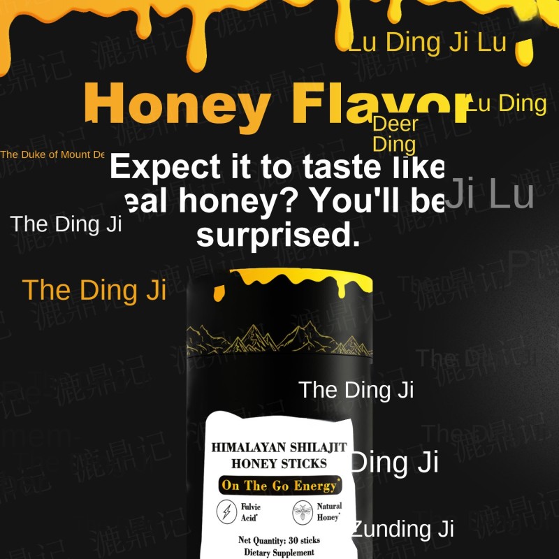 Cross-Border Hot Selling Xi Lai Zhi Shilajit Honey Sticks GMP Manufacturer Supports OEM Oral Liquid Dosage for Adults