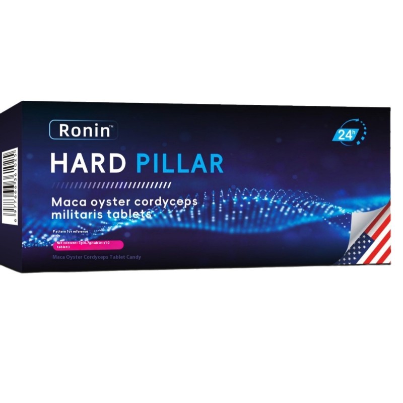 Deep Sea 1 Ginseng Pressed Candy Non-Quick Acting Sugar Black Triangle 10 Tablet Factory Wholesale for Adults