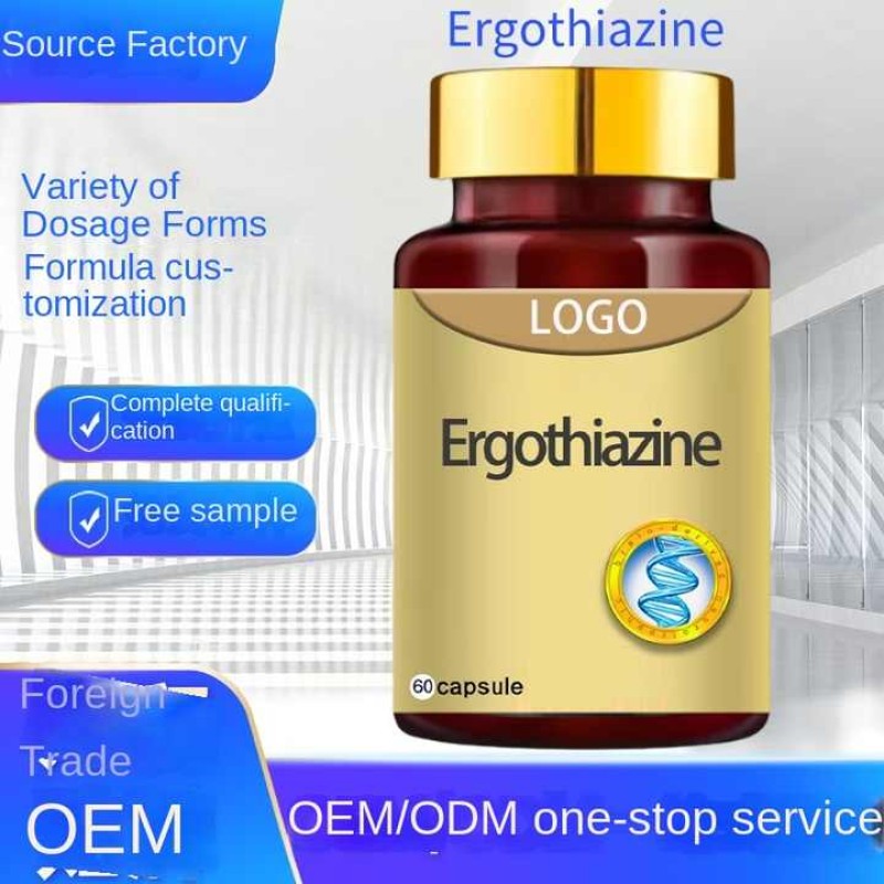 OEM Source Factory's Cross-Border Adult Vitamins Ergothioneine Capsules Ergothiazine for Mitochondrial Health Big Trade Product