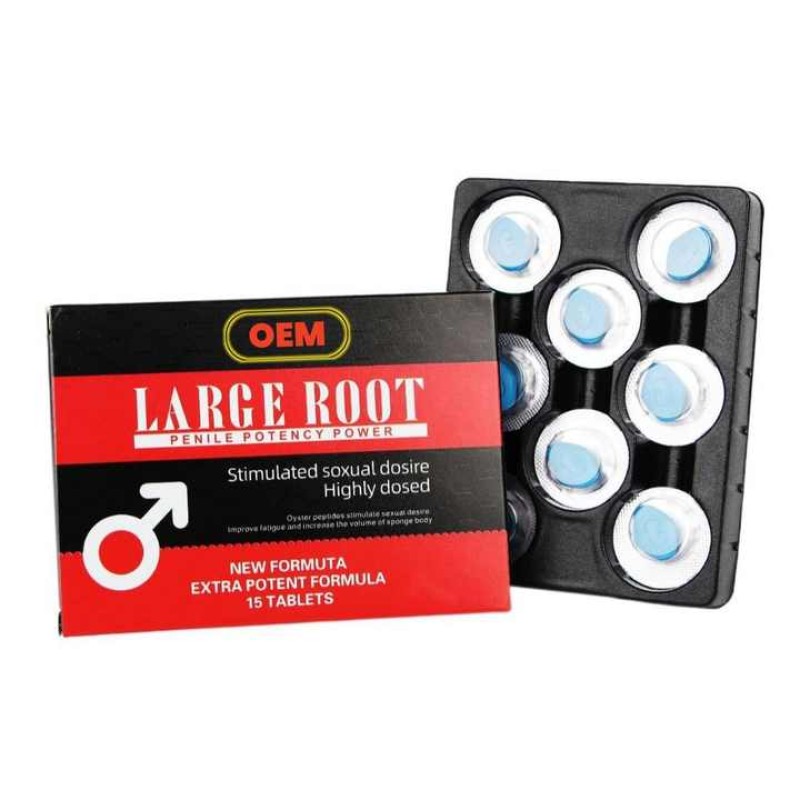 XXL Dabo Adult Male Hormone Product 15 Tablets of Enhanced Epimedium Yohimbine Herbal Supplements Import From UK for Male Health