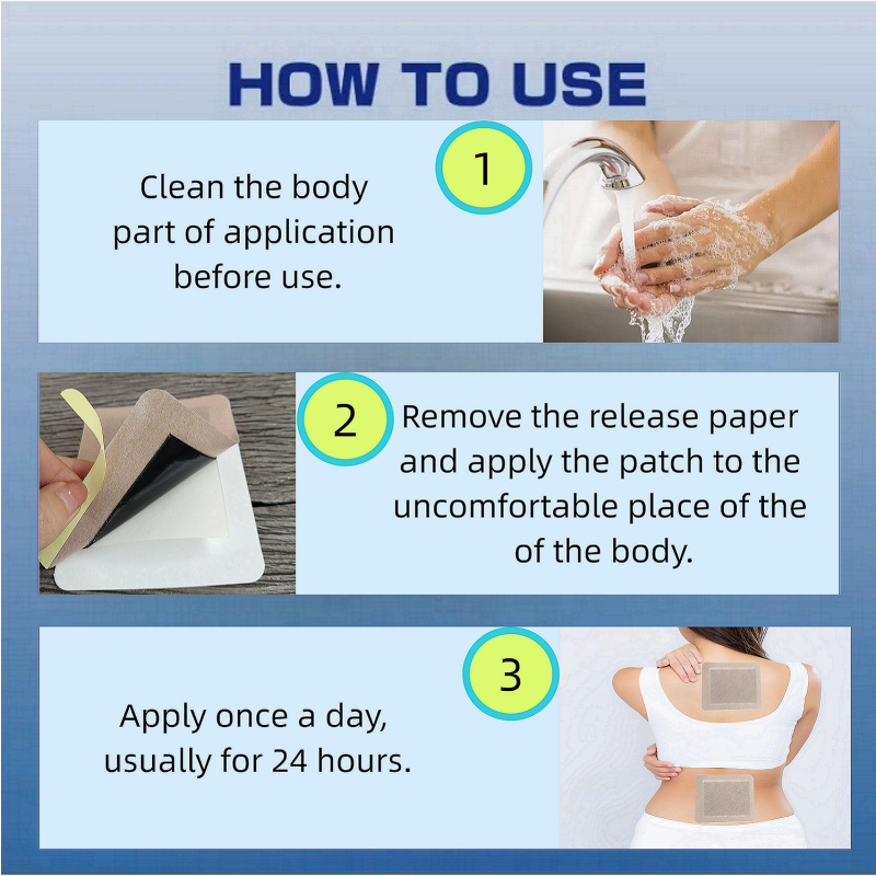 Glucosamine Chondroitin Patch Factory - Custom Joint Pain Relief