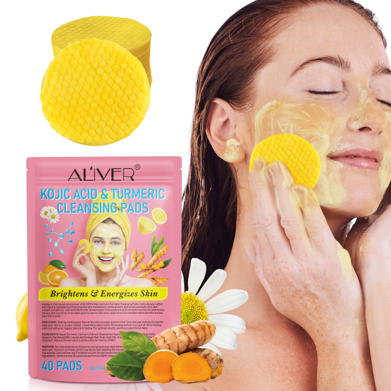 Kojic Acid Cleansing Pads Supplier - Facial Custom