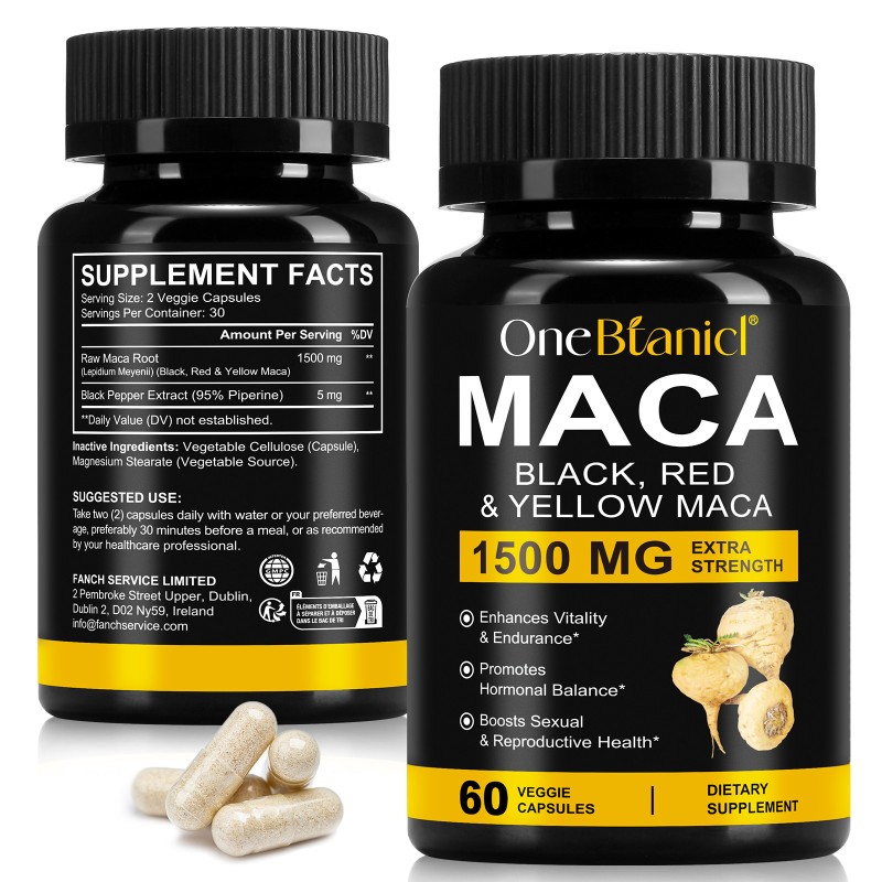 Maca Root Capsules Supplier - Men Health OEM