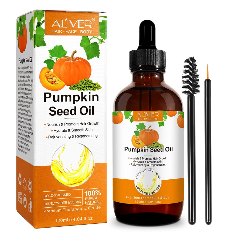 Pumpkin Seed Oil Manufacturer - Cold Pressed 120ml