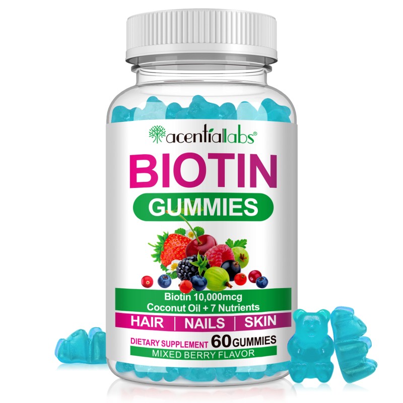 Biotin Gummies Factory - Hair Skin Nails