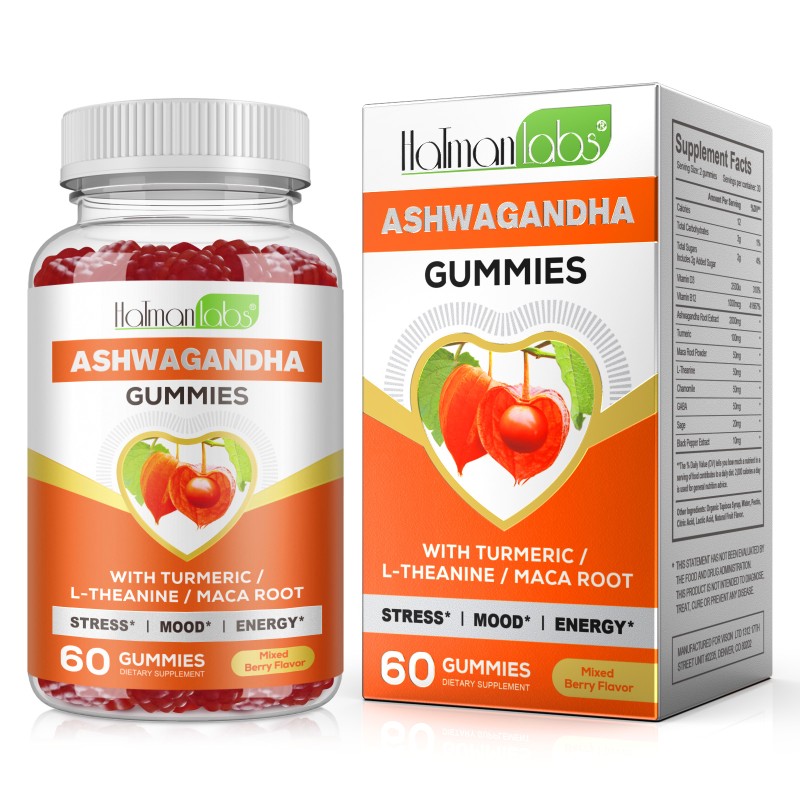 Ashwagandha Gummies Manufacturer - Stress Relief
