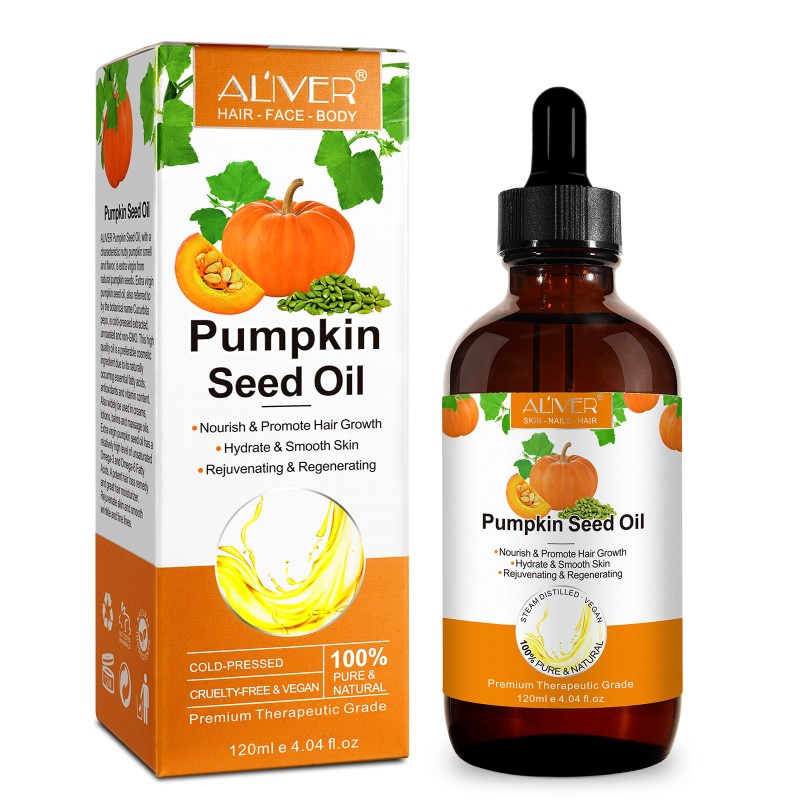 Pumpkin Seed Oil Manufacturer - Cold Pressed 120ml