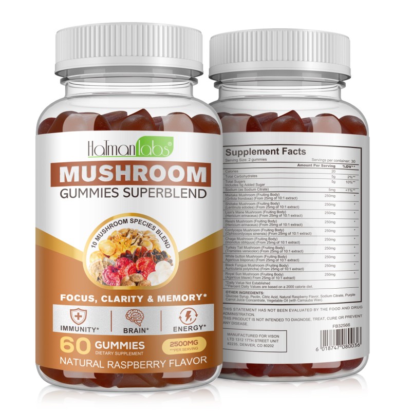 Lions Mane Gummies Factory - Nootropic Energy