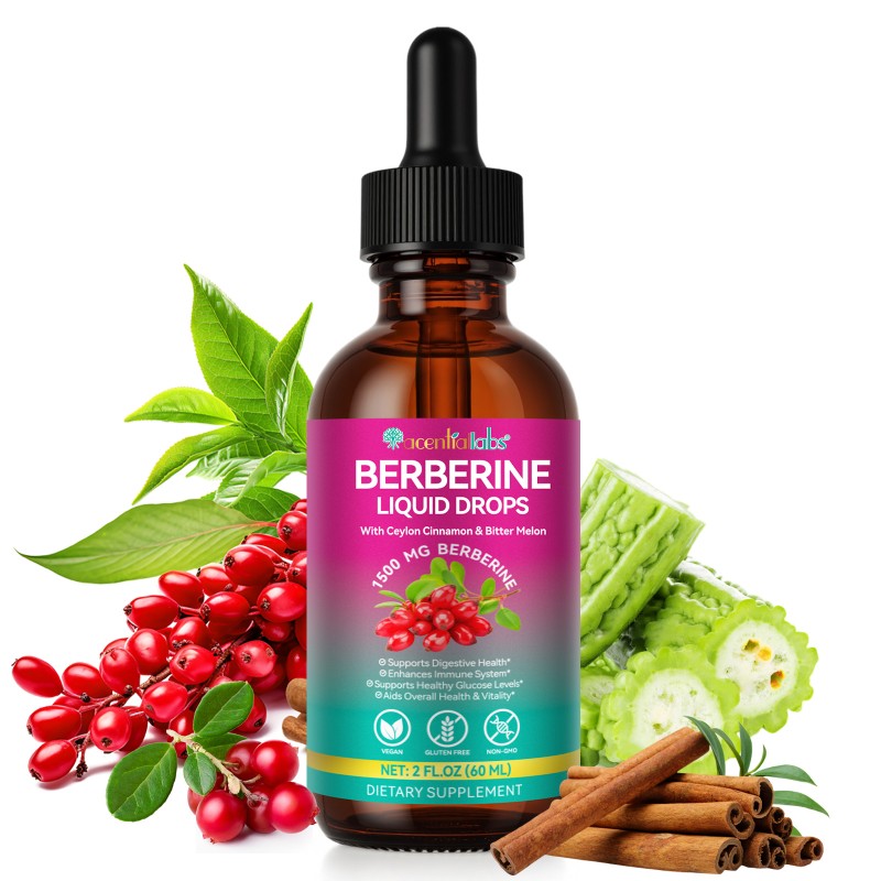 Berberine Supplement Factory - 1500mg Liquid