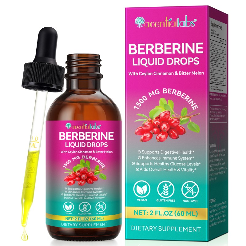 Berberine Supplement Factory - 1500mg Liquid