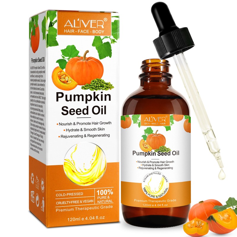Pumpkin Seed Oil Manufacturer - Cold Pressed 120ml