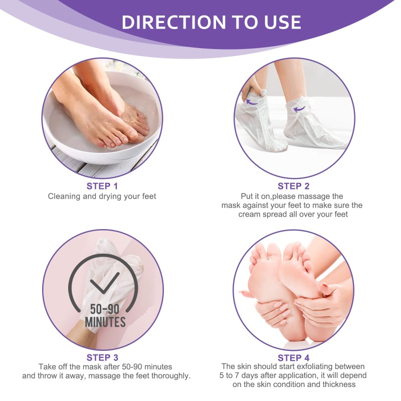 Aloe Vera Foot Mask Factory - Spa Pedicure