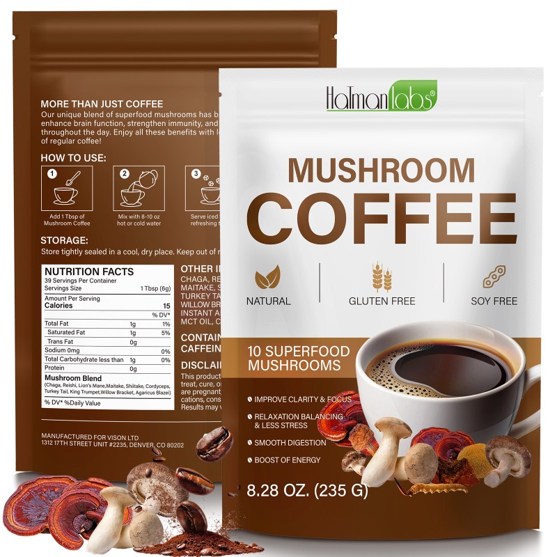 Reishi Mushroom Coffee Supplier - Instant Powder