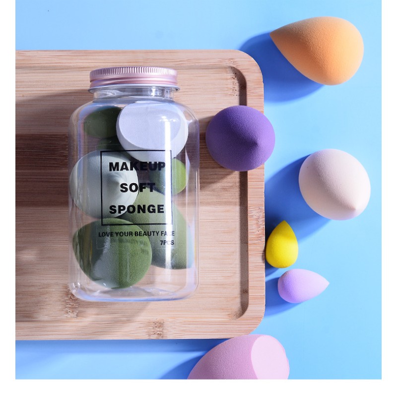 Makeup Sponge Set Manufacturer - 7PCS Foundation Blender OEM