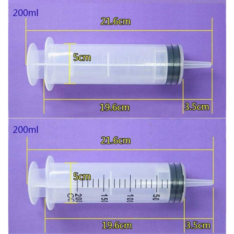 Large Syringe Manufacturer - 500ml Lab Hydroponics OEM