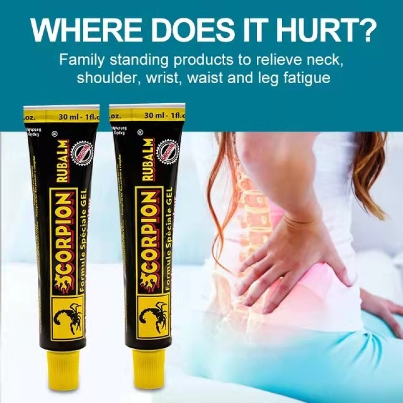 Scorpion Ointment Manufacturer - 30g Muscle Pain Relief