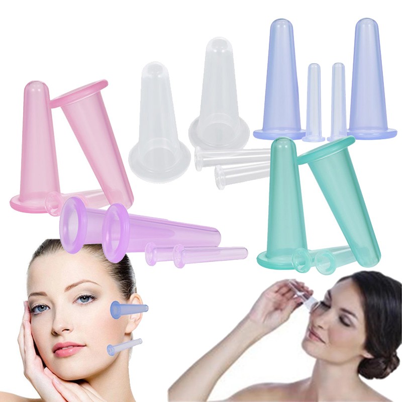 Facial Cupping Cups Manufacturer - 4PCS Anti-cellulite Bank