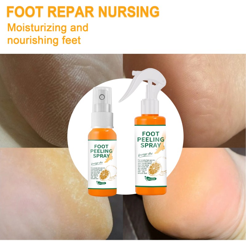 Foot Peeling Spray Manufacturer - Natural Orange Essence