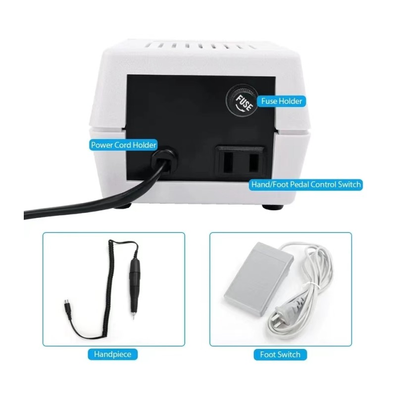 Nail Drill Machine Manufacturer - 65W 35000rpm Professional OEM