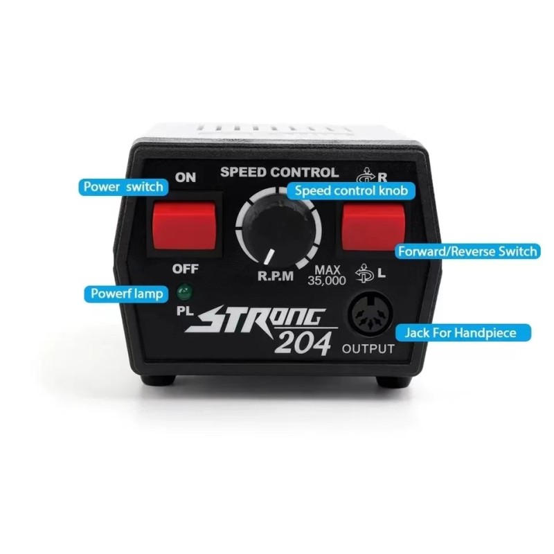 Nail Drill Machine Manufacturer - 65W 35000rpm Professional OEM