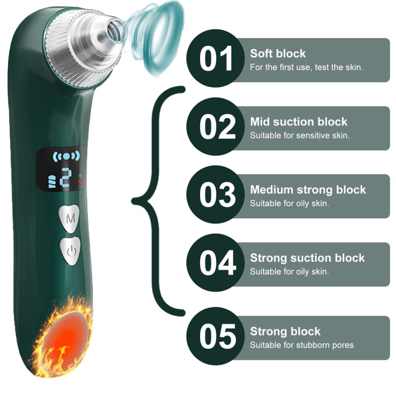 Pore Cleaner Manufacturer - Blackhead Remover Vacuum Camera