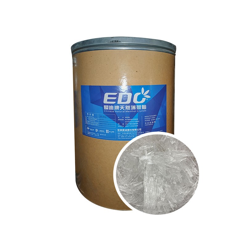 Menthol Crystal Supplier - Food Grade Mint 2216-51-5