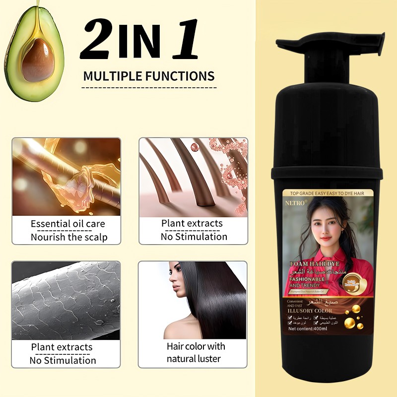 Black Hair Dye Manufacturer - Super Ammonia Free ODM